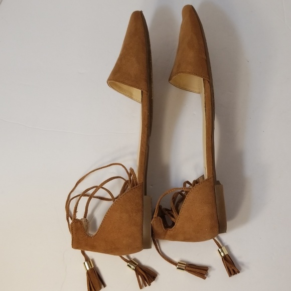 Jessica Simpson Zelssa ankle wrap flats - Picture 6 of 8